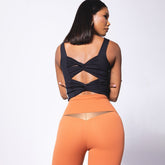 FUNFIT LEGGING - SAFFRON